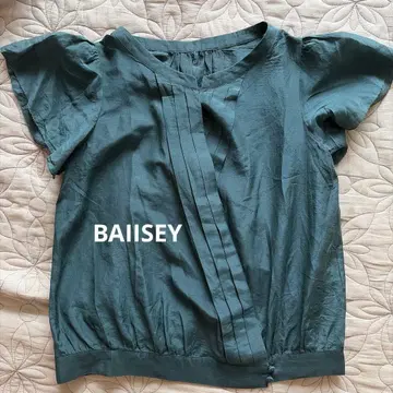 Ballsey 투모로우랜드 실크 혼방 블라우스 플레어 슬리브