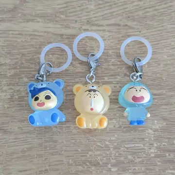 짱구는 못말려(크레용 신짱) 메지루시 액세서리 모두 함께 곰 파자마
