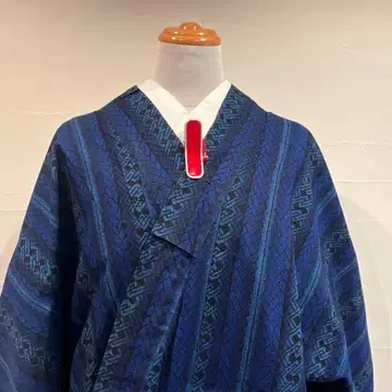 남성용 유카타 청록색 계열 LL 사이즈 새상품급 중고