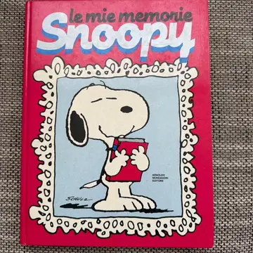 스누피 외국도서 le mie memorie Snoopy