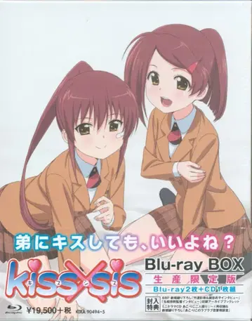 애니메이션 Blu-ray kiss x sis TV판 Blu-ray BOX (생산 한정판)