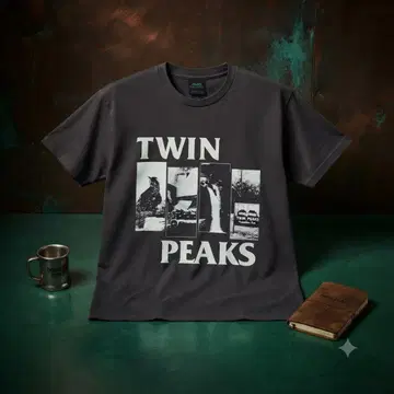 TWIN PEAKS T셔츠 데이비드 린치 트윈 픽스 tee 영화