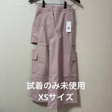 dazzlin 사이드 오픈카고 와이드 팬츠 (택 포함)