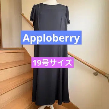 도쿄 소와르 Apploberry 아프로베리 포멀 원피스 블랙 19호