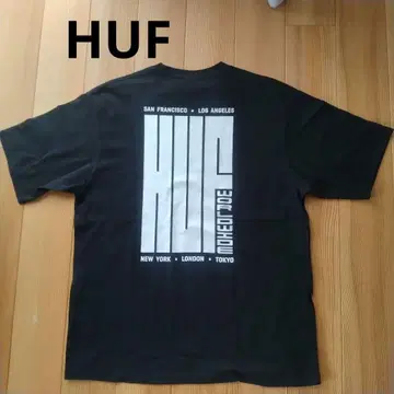 HUF 티셔츠 블랙 L