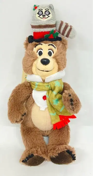 도쿄 디즈니 리조트 인형 배지 COUNTRY BEAR THEATER 헨리&새미(겨울 의류)/JINGLEBELL JAMBOREE