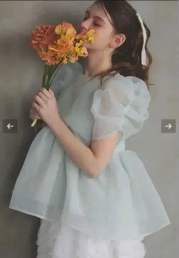 메라키 meraki 오간자 시어 볼륨 상의