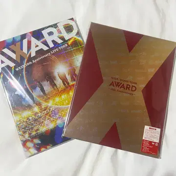 WEST. AWARD 초회 한정판 DVD 세트