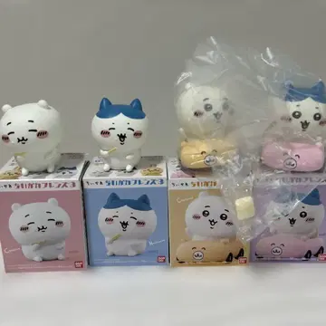 치이카와 치이카와 프렌즈 3 소프트 비닐 피규어 4종 세트