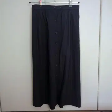 A.P.C. 롱 스커트 네이비