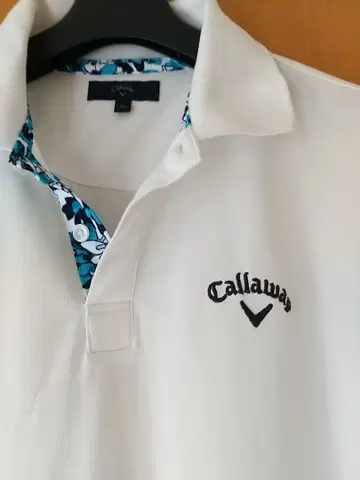 새상품급 Callaway 보타니컬 포인트 피케 셔츠 캘러웨이 골프 남성용