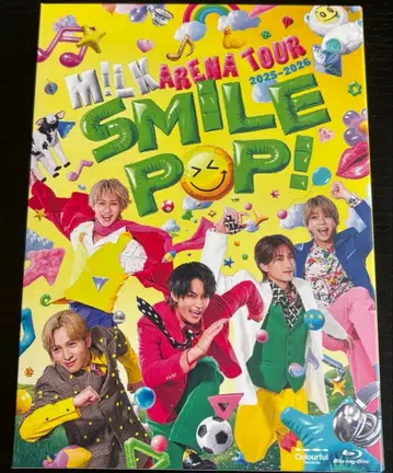 M!LK SMILE POP 최초 한정판 Blu-ray 솔로 재킷 없음