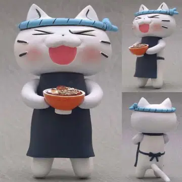 고양이 라멘 다이쇼 소프트 비닐 피규어 신요코하마 라멘 기념 박물관