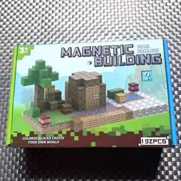 MAGNETIC BUILDING 마그넷 블록 픽셀풍 192 피스