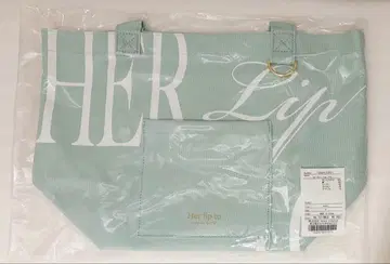 Her lip to Herlipto 탄력 토트백 민트 mint