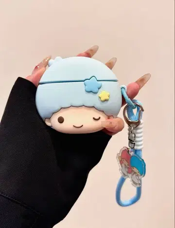 키키라라 [ AirPods 4 보호 케이스 ] 참 포함