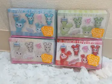 TWICE GiGO 한정판 반짝반짝 씰 mini 5종 세트