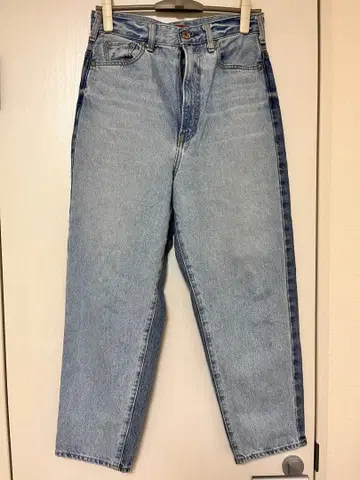 NEEDBY ADAM ET ROPE 별주 테이퍼드 데님 팬츠