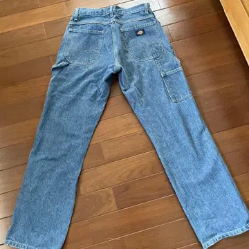 Dickies 데님 블루 페인터 팬츠