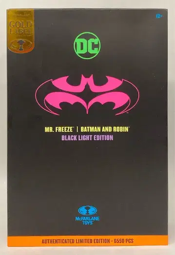 McFARLANE TOYS GOLD LABEL COLLECTION BATMAN AND ROBIN MR.FREEZE