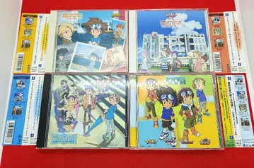 디지몬 어드벤처 02 디지몬 테이머즈 CD 4장 세트 드라마 CD