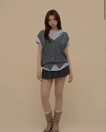 완판 레어템 앤 마리 Mimi shirt layered set up