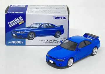 TOMYTEC TOMICA LIMITED VINTAGE NEO 닛산 스카이라인 GT-R V-spec LM 리미티드 (챔피온 블루) 96년식 TLVN308e