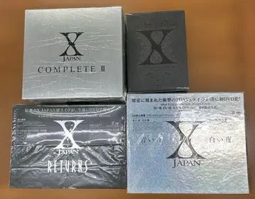 X JAPAN DVD BOX 묶음 판매
