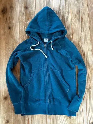 GOHEMP 집업 후드티 블루 계열 사이즈 xs