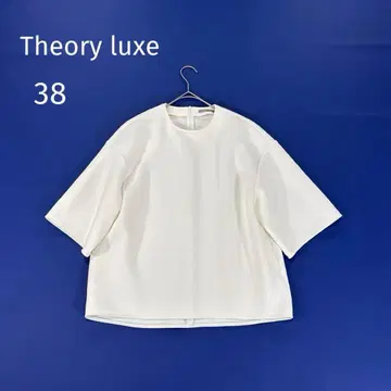 Theory luxe DOUBLE AIR DEBBIE 블라우스 화이트 38