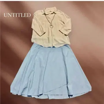 새상품급! 빅 사이즈! UNTITLED 스커트