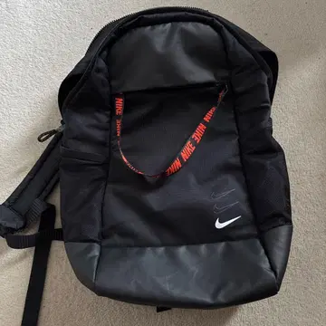 NIKE 백팩 블랙 오렌지