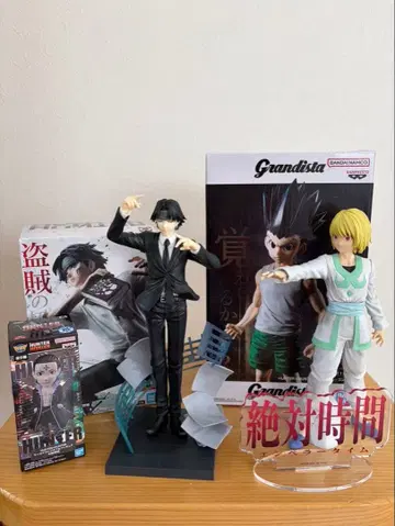 HUNTER x HUNTER 피규어 클로로, 곤, 크라피카 5종 세트
