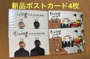 새상품 KinKi Kids 엽서 4장 DOMOTO