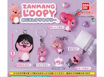 ZANMANG LOOPY 메지루시 액세서리 전 5종 풀 컴프 세트