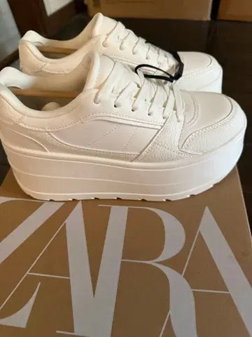 [ ZARA ] 2026 NEW 모델 #플랫폼 스니커즈