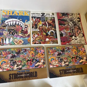 ONE PIECE 관련 서적 5권 세트