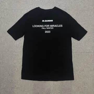 JIL SANDER 2023AW 컬렉션 백 프린트 T셔츠