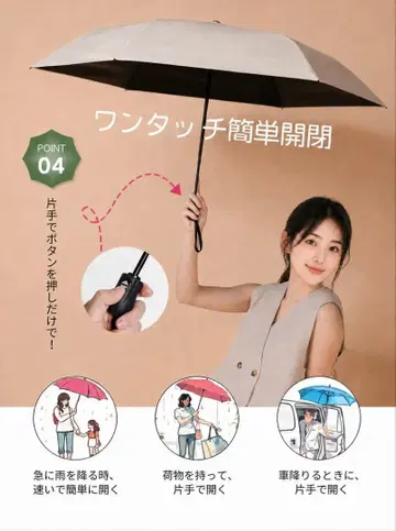 [ 미사용 새상품 ] UV 우천 겸용 접이식 우산
