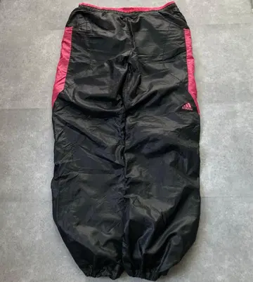 adidas 클라이마프루프 나일론 팬츠 M 블랙 핑크 Y2K 테크