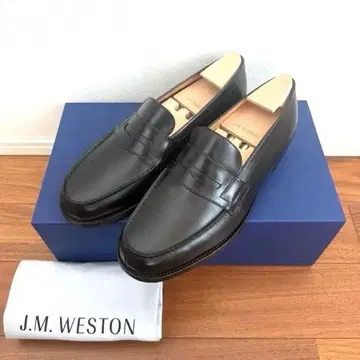 새상품급 JM WESTON 180 로퍼 블랙 8D
