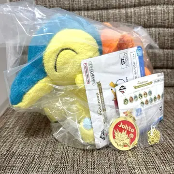 포켓몬 제일복권 30주년 봉제 인형 히노아라시 메탈 참 2개 세트