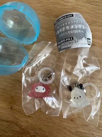 산리오 캐릭터즈 나리키리 멘다코 메지루시 액세서리