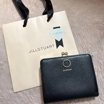 JILLSTUART 블랙 접이식 지갑 (종이 봉투 포함)