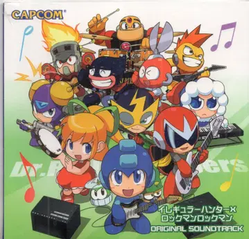 게임 CD 이레귤러 헌터 X 록맨 록맨 ORIGINAL SOUNDTRACK