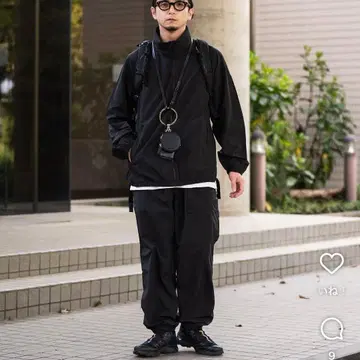 무인양품 발수 나일론 위드 팬츠 XL