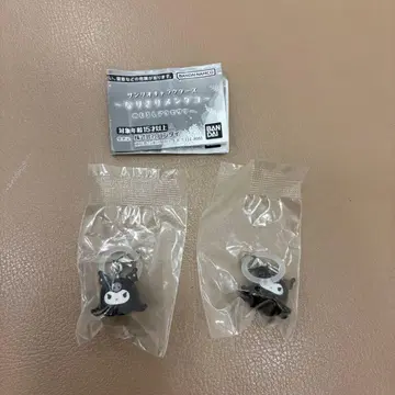 산리오 변신 문어 메지루시 액세서리 쿠로미 2점