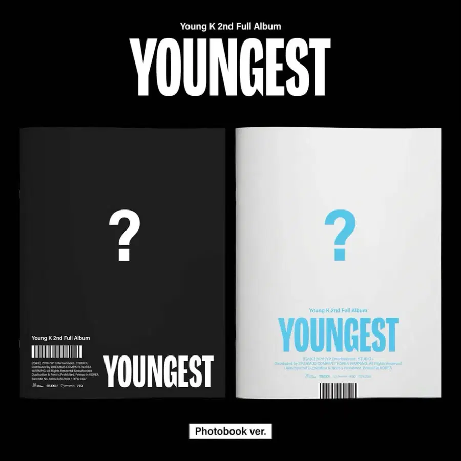 영케이 솔로앨범 youngest 앨범 팝니다 (초도한정 포함 포스터,키링)