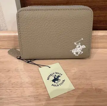POLO CLUB 카드 케이스 그레이지 동전 지갑 코인 케이스