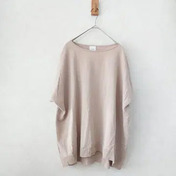 스픽 앤 스팬 ICE COTTON 프렌치 슬리브 루즈 니트